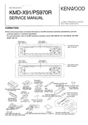 Kenwood KMD-PS970R Service Manual