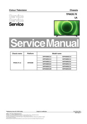 Philips 32PFS6805/62 Service Manual