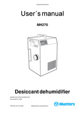 Munters MH270 User Manual