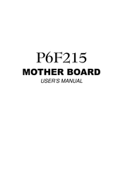 Freetech P6F215 User Manual