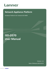 Lanner ISD-O370 User Manual