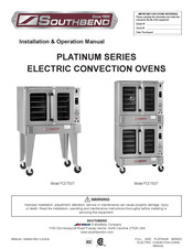 Middleby SOUTHBEND PLATINUM PCE15S/T Installation & Operation Manual