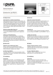 Apure MINUS 2 Instruction Manual