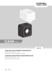 Conel CLEAR PRO Operating Instructions Manual