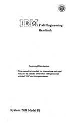 IBM System/360 65 Engineering Handbook