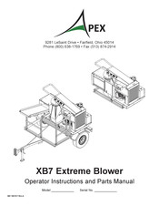 Apex Digital XB7 Operator Instructions And Parts Manual