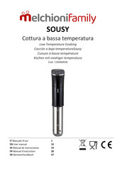 Melchioni 118360028 User Manual