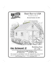 Best Barns Planners Paradise Assembly Book