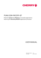 Cherry PUMA SOM-RK3399-Q7 User Manual