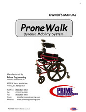 Axiom Prime Engineering ProneWalk Owner's Manual