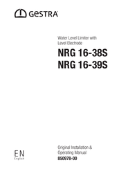 GESTRA NRG 16-38 S Original Installation Manual