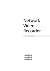 Costar Video Systems CR3200XDi Operation Manual