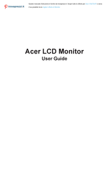 Acer VG272UP User Manual