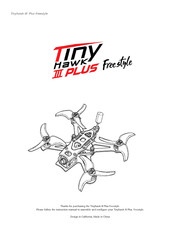 Emax Tinyhawk III Plus Freestyle Instruction Manual
