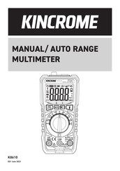 kincrome K8610 Manual