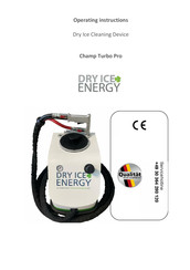 DRY ICE ENERGY Champ Turbo Pro Operating Instructions Manual