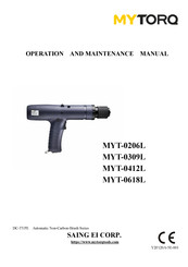 MYTORQ MYT-0206L Operation And Maintenance Manual