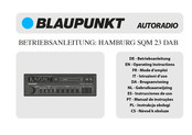 Blaupunkt HAMBURG SQM 23 DAB Operating Instructions Manual