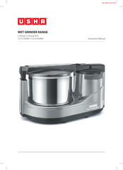usha Colossal DLX Instruction Manual