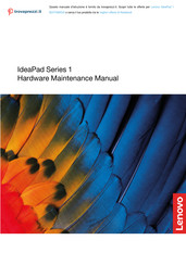 Lenovo IdeaPad 1 15IJL7 Ua Hardware Maintenance Manual