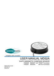 MARINE DATA MD52A User Manual