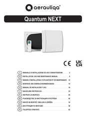 aerauliqa Quantum NEXT 100 Instructions For Installation, Use And Maintenance Manual