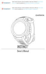Garmin INSTINCT Owner's Manual