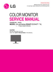 LG E2042T A Series Service Manual