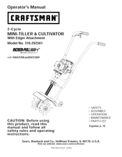 Craftsman 316.292561 Operator's Manual