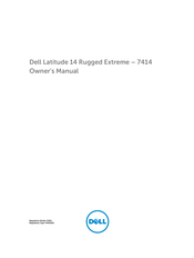 Dell Latitude 14 Rugged Extreme Owner's Manual
