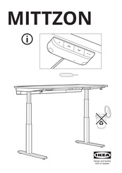 IKEA MITTZON Manual