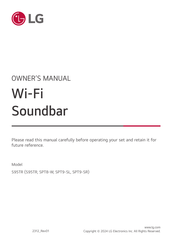 LG S95TR Owner's Manual
