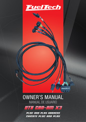 FuelTech ATV CAN-AM X3 ADAPTER HARNESS Owner's Manual