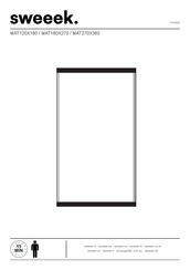 sweeek. MAT120X180LOZ Manual