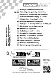 Carrera RC 370200002 Assembly And Operating Instructions Manual