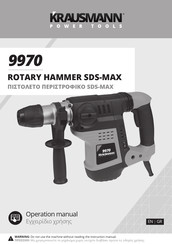KRAUSMANN 9970 Operation Manual