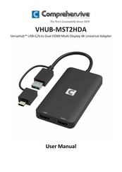 Comprehensive VersaHub VHUB-MST2HDA User Manual