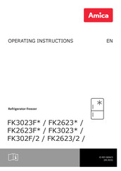 Amica FK3023 Operating Instructions Manual