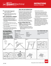 GAF MasterFlow GreenMachine PRHYBRID2 Instructions Manual