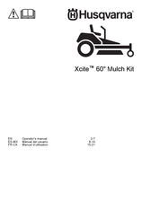 Husqvarna Xcite 60 Operator's Manual