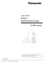Panasonic LP-RH301S Setup And Maintenance Manual