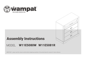 Wampat W11E5081R Assembly Instructions Manual