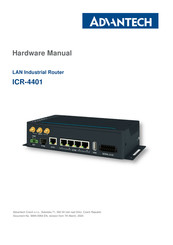 Advantech ICR-4401W11 Hardware Manual