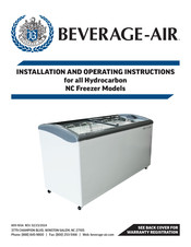 Beverage-Air NC28HC-1-W Installation And Operating Instructions Manual