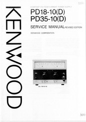 Kenwood PD18-10D Service Manual
