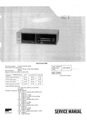 Sony TC-V3 Manual