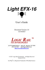 LOGIC RAIL Light EFX-16 User Manual