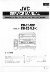JVC DR-E34BK Service Manual