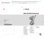 Bosch Professional GDS 18V-300 Instructions Manual