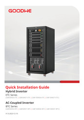 Goodwe GW100K06-ETC Quick Installation Manual